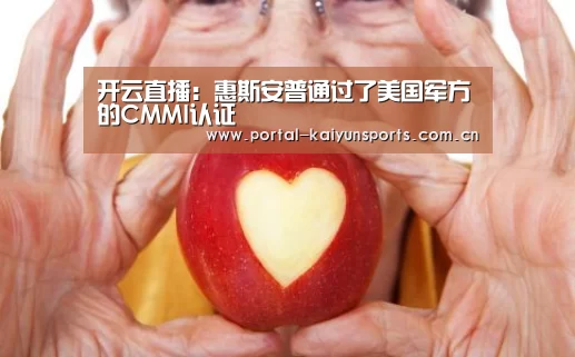开云直播:惠斯安普通过了美国军方的CMMI认证(图1) 开云体育官网